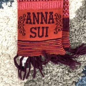 Anna Sui Striped Scarf 🧣